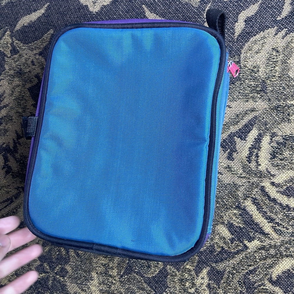 Vtg Ogio Travel Cube Multi Container Blue Purple - Picture 3 of 9